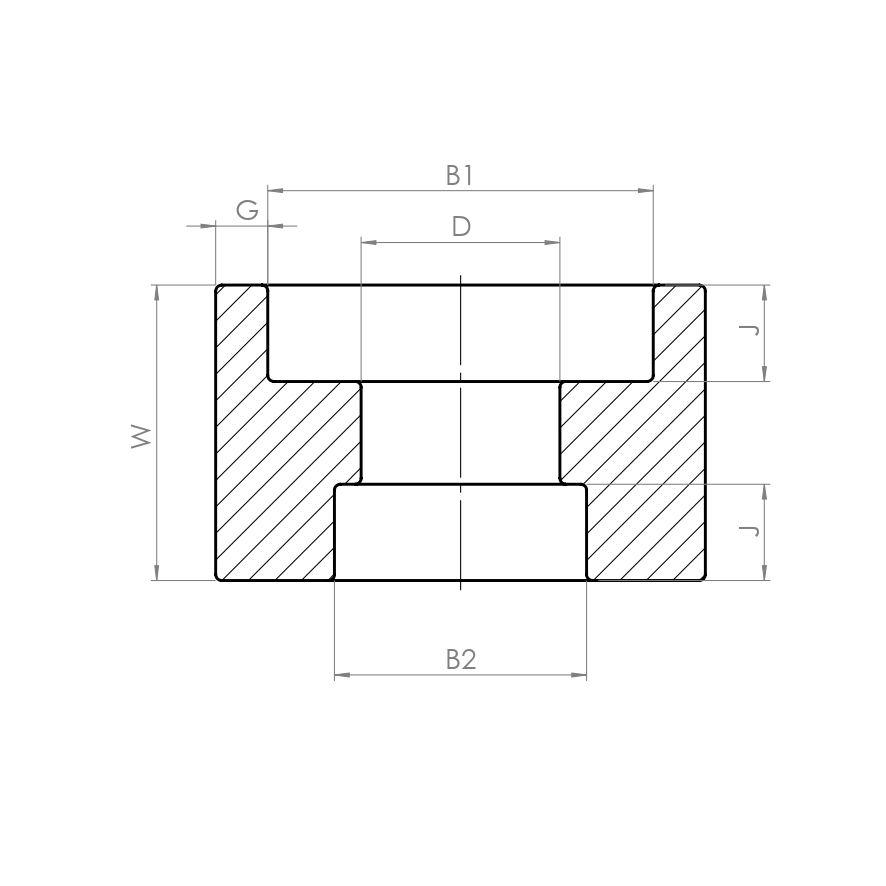 170107-1d Reducing Sockets, SW - Drawing